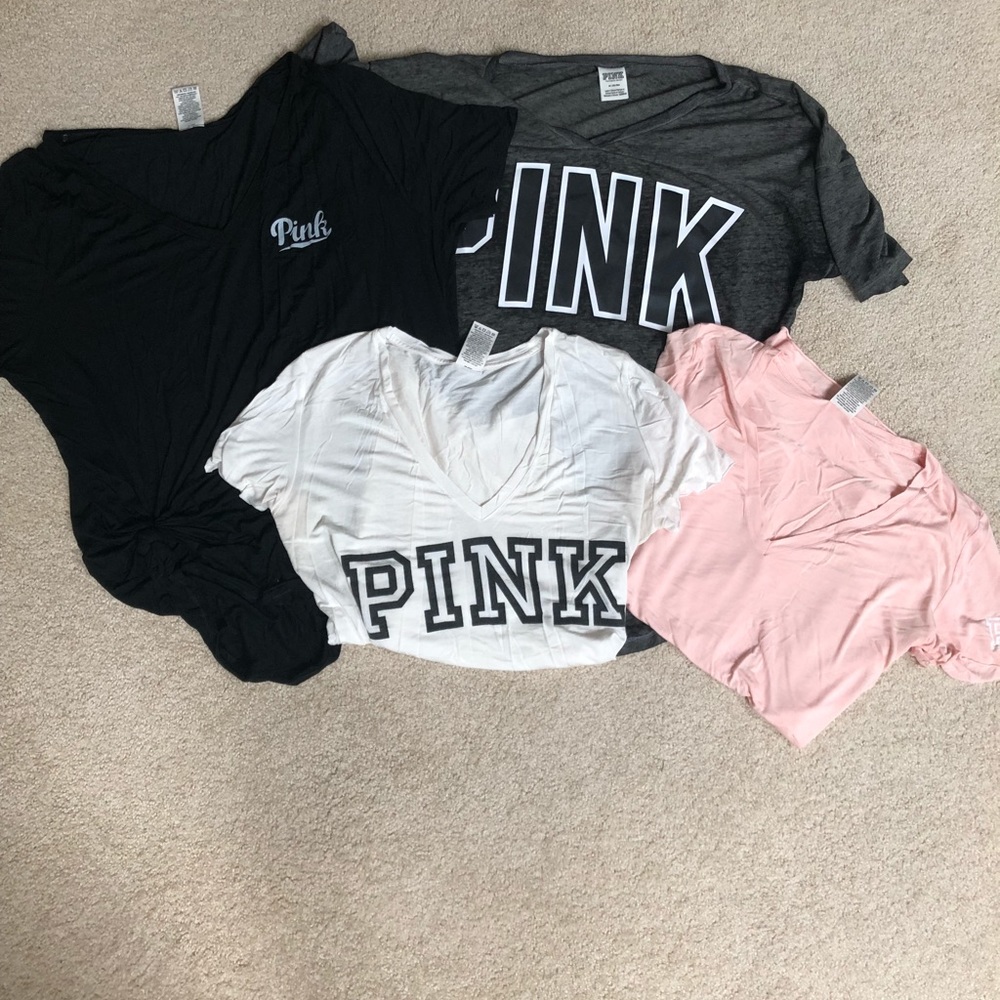 Victoria’s Secret Pink legging tees size medium